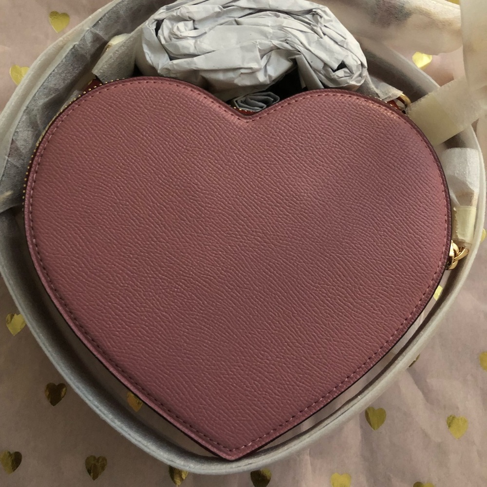Coach Heart Crossbody in Colorblock - Picture 11 of 11